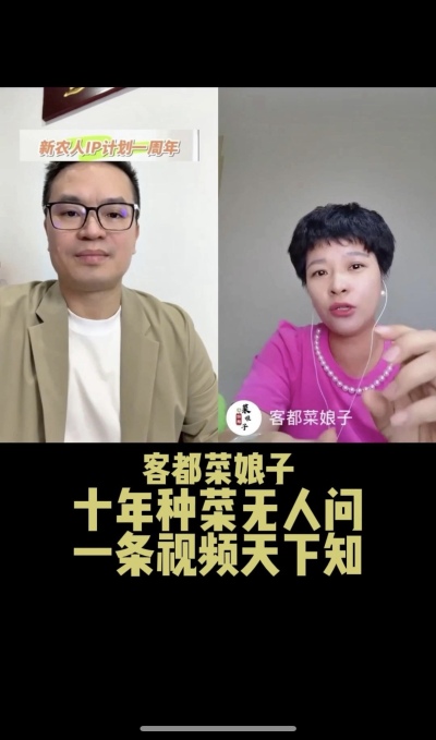 客都菜娘子：十年种菜无人问，一条视频天下知。