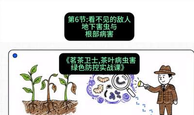 第06节：看不见的敌人&mdash;&mdash;地下害虫与根部病害，课程：《茗茶卫士&mdash;&mdash;茶叶病虫害绿色防控实战课》#识农AI
